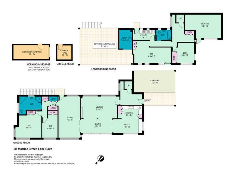 2B Morrice Street, Lane Cove NSW 2066 Floorplan