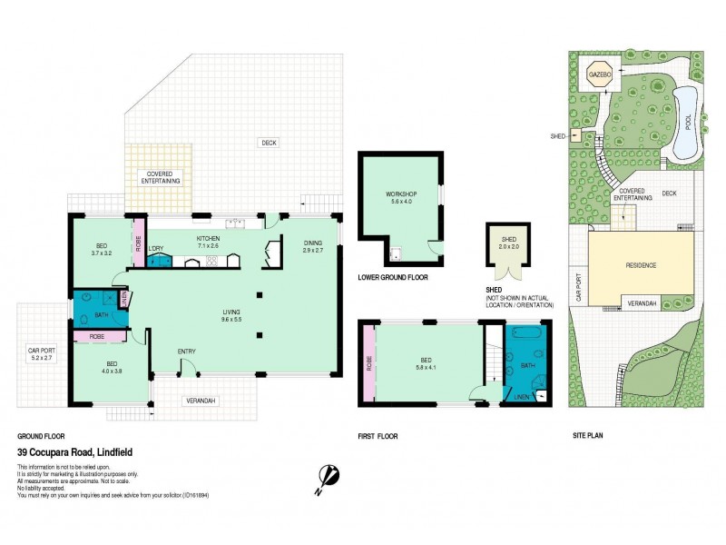 39 Cocupara Avenue, Lindfield NSW 2070 Floorplan