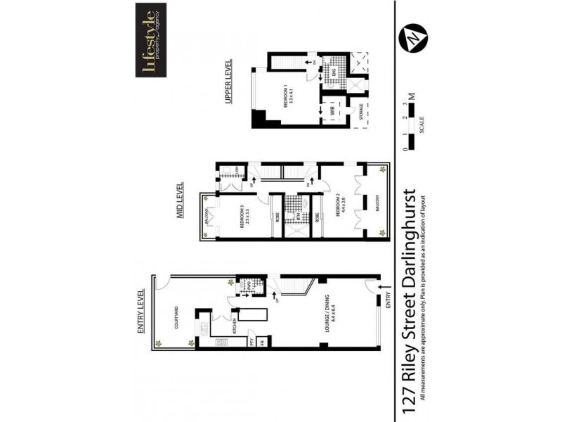 127 Riley Street, Darlinghurst NSW 2010 Floorplan