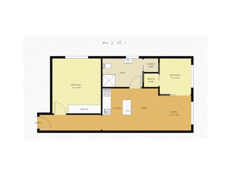 4 Clapton Place, Darlinghurst NSW 2010 Floorplan
