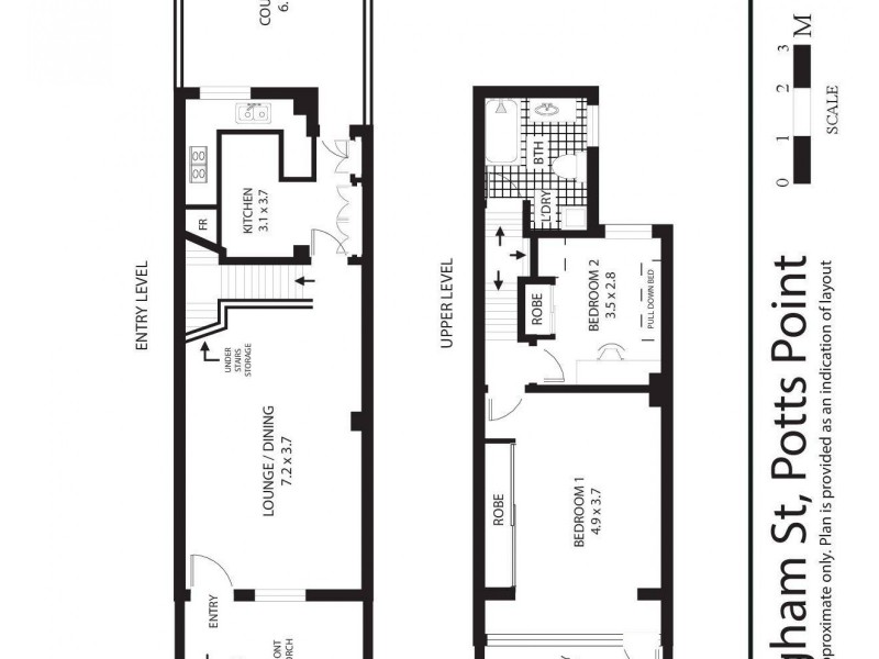 36 Brougham Street, Potts Point NSW 2011 Floorplan