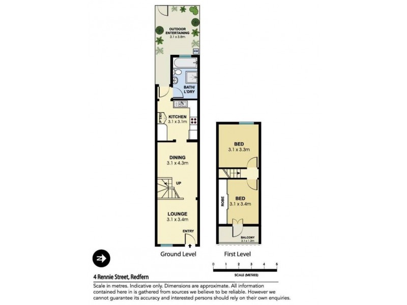 4 Rennie Street, Redfern NSW 2016 Floorplan