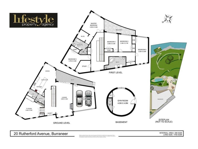 20 Rutherford Avenue, Burraneer NSW 2230 Floorplan