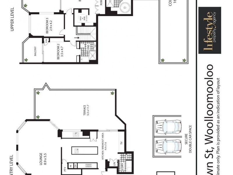 63 Crown Street, Woolloomooloo NSW 2011 Floorplan