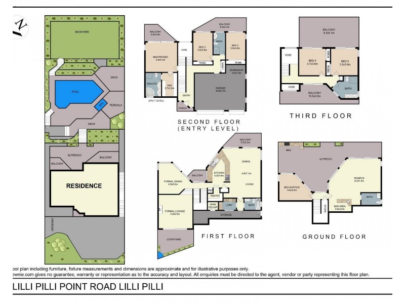 84 Lilli Pilli Point Road, Lilli Pilli NSW 2229 Floorplan