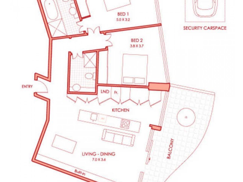 184 Forbes Street, Darlinghurst NSW 2010 Floorplan