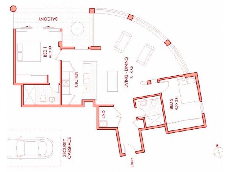 437 Bourke Street, Surry Hills NSW 2010 Floorplan