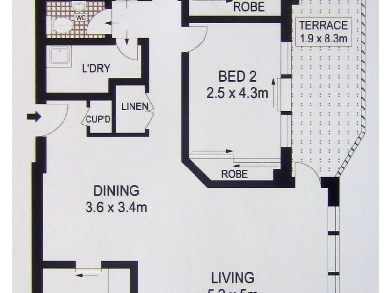 204 Victoria Street, Potts Point NSW 2011 Floorplan