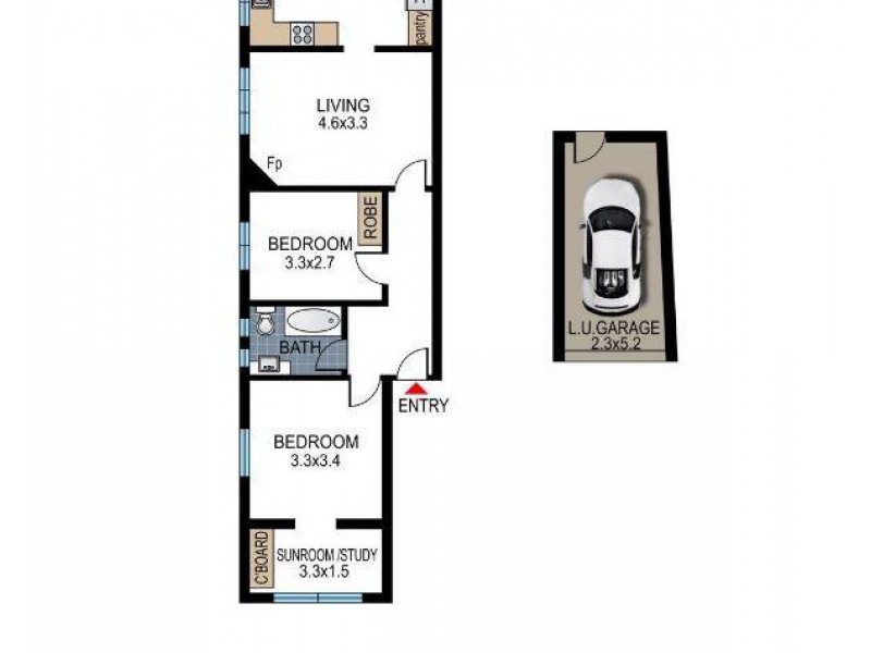 5 Ramsgate Avenue, Bondi Beach NSW 2026 Floorplan