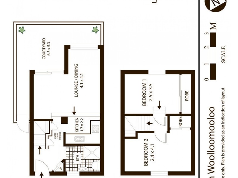10 Turner Lane, Woolloomooloo NSW 2011 Floorplan