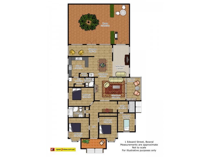 1 Edward Street, Bowral NSW 2576 Floorplan