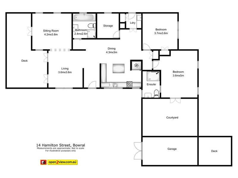 14 Hamilton Avenue, Bowral NSW 2576 Floorplan