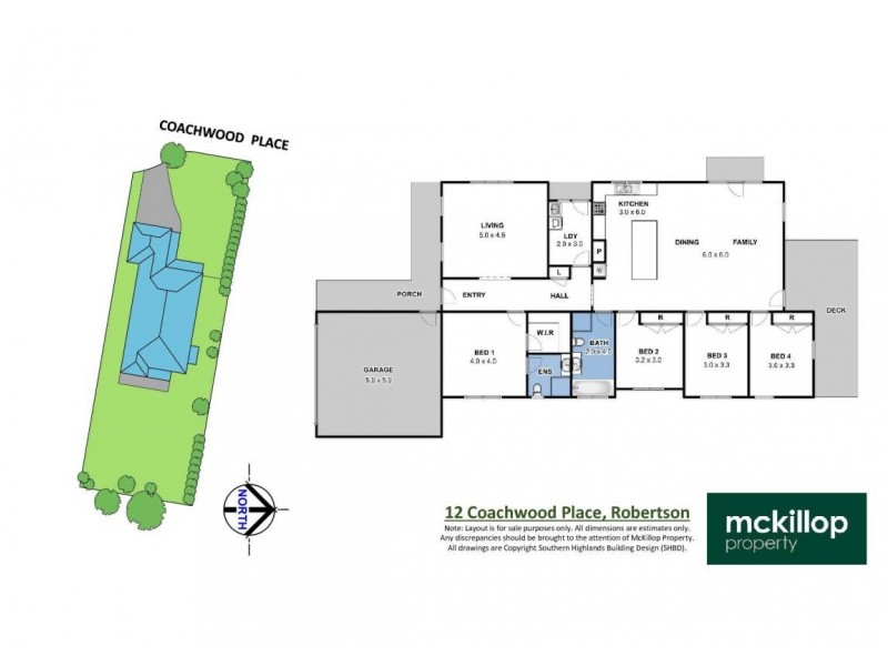 12 Coachwood Place, Robertson NSW 2577 Floorplan