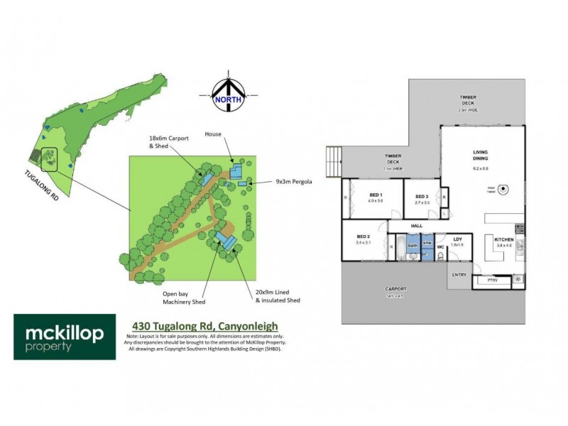430 Tugalong Road, Canyonleigh NSW 2577 Floorplan