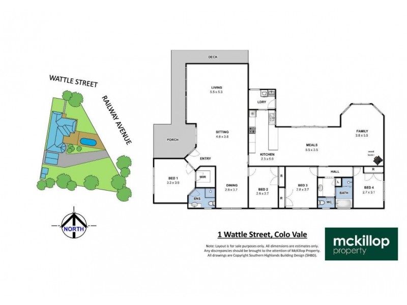 1 Wattle Street, Colo Vale NSW 2575 Floorplan