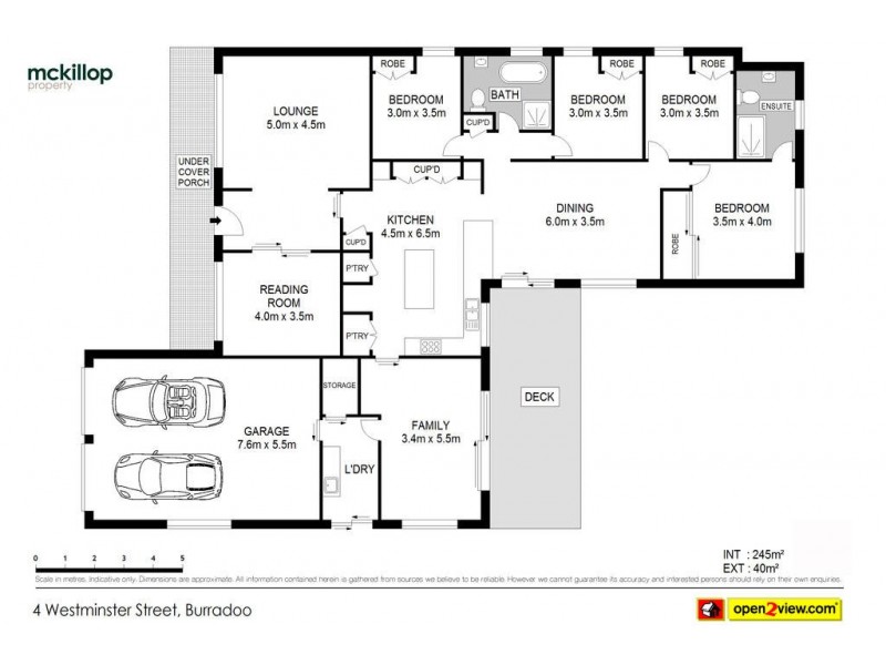 4 Westminster Place, Burradoo NSW 2576 Floorplan