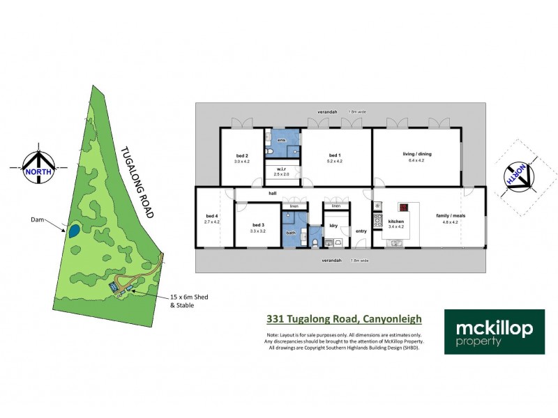 331 Tugalong Road, Canyonleigh NSW 2577 Floorplan