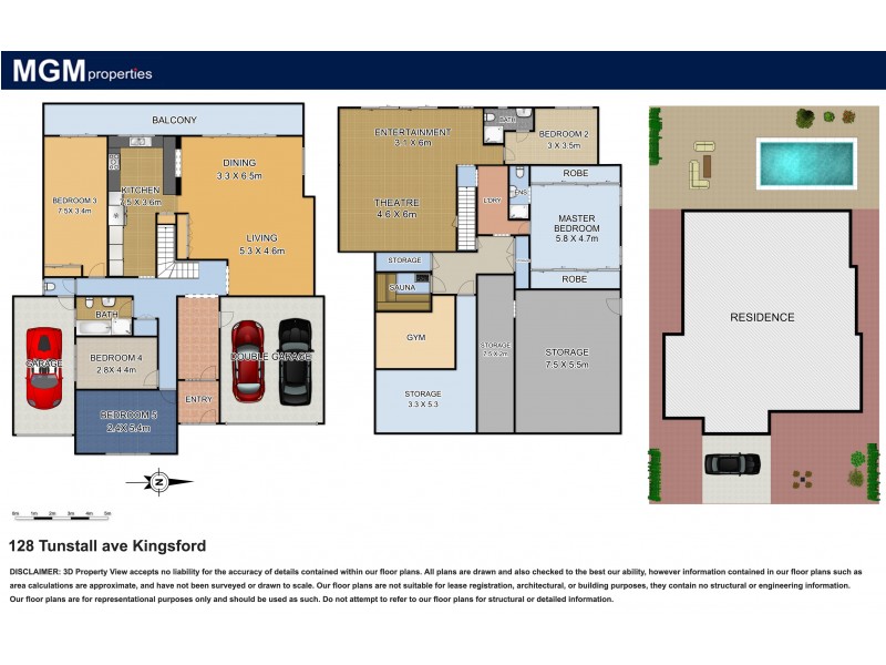 128 Tunstall Avenue, Kingsford NSW 2032 Floorplan