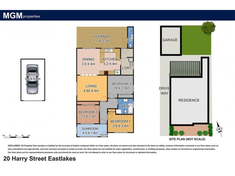 20 Harry Street, Eastlakes NSW 2018 Floorplan