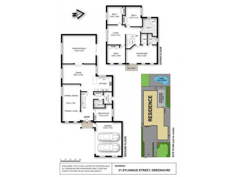 31 Sylvanus Street, Greenacre NSW 2190 Floorplan