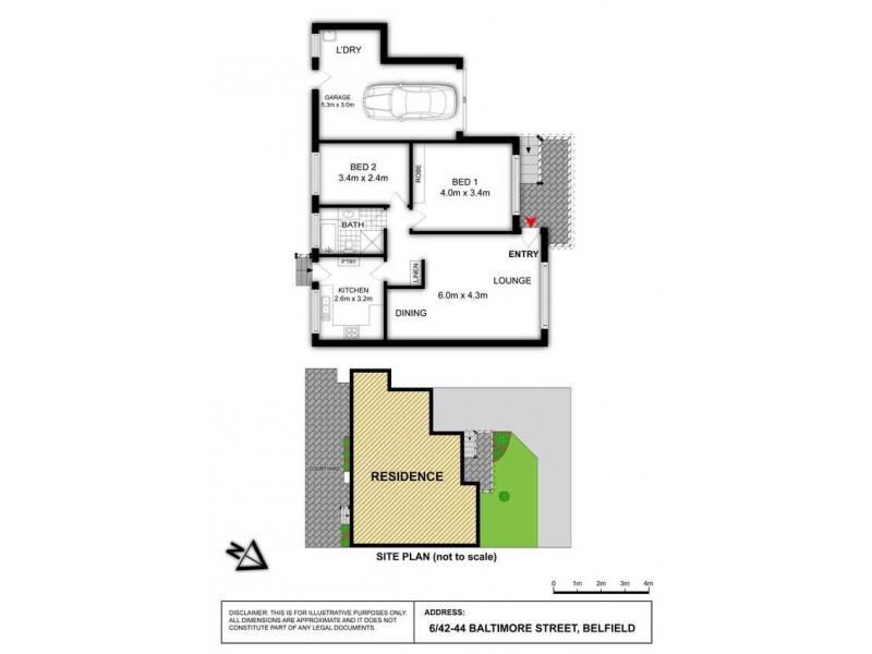 6/42-44 Baltimore Street, Belfield NSW 2191 Floorplan