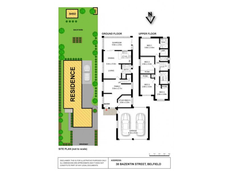 38 Bazentin Street, Belfield NSW 2191 Floorplan