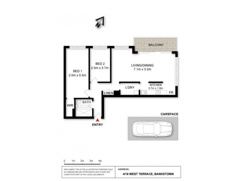 4/16 West Terrace, Bankstown NSW 2200 Floorplan