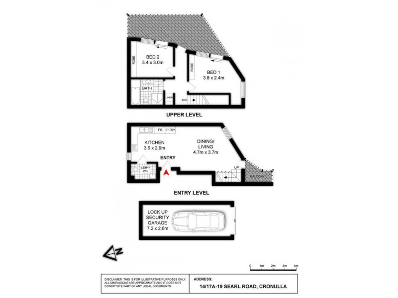 14/17a-19 Searl Road, Cronulla NSW 2230 Floorplan