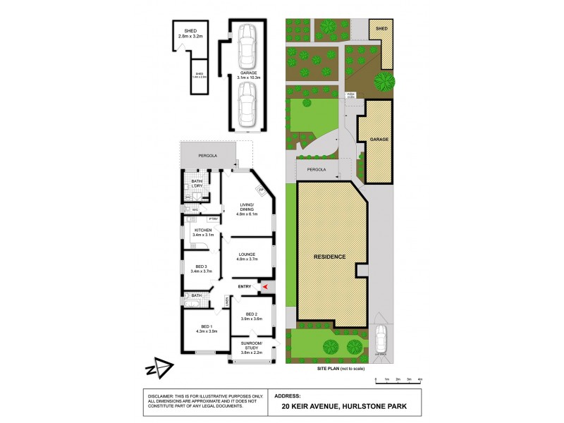 20 Keir Avenue, Hurlstone Park NSW 2193 Floorplan