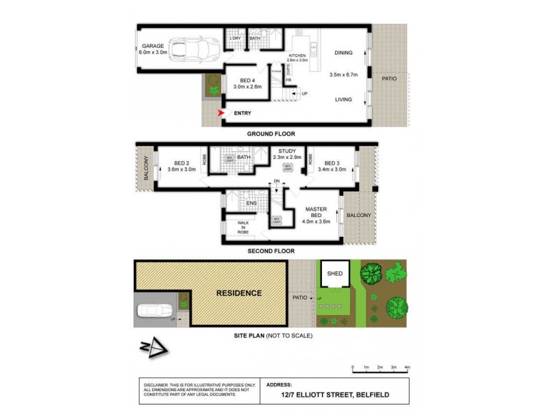 . Elliot Street, Belfield NSW 2191 Floorplan