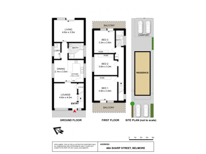 46a Sharp Street, Belmore NSW 2192 Floorplan