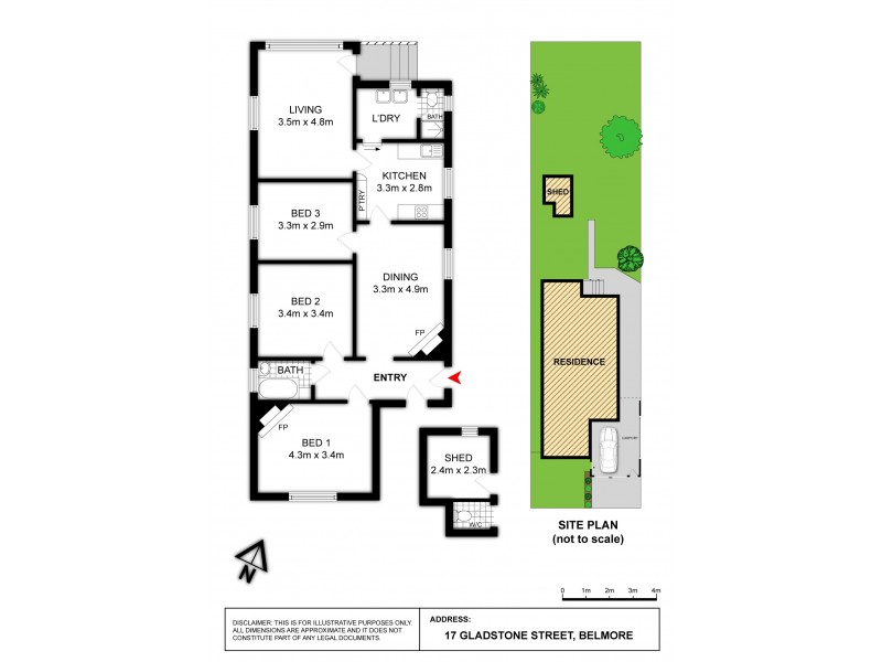 17 Gladstone Street, Belmore NSW 2192 Floorplan
