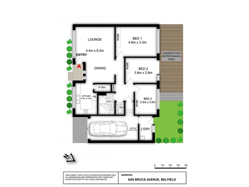 6/69-71 Bruce Avenue, Campsie NSW 2194 Floorplan
