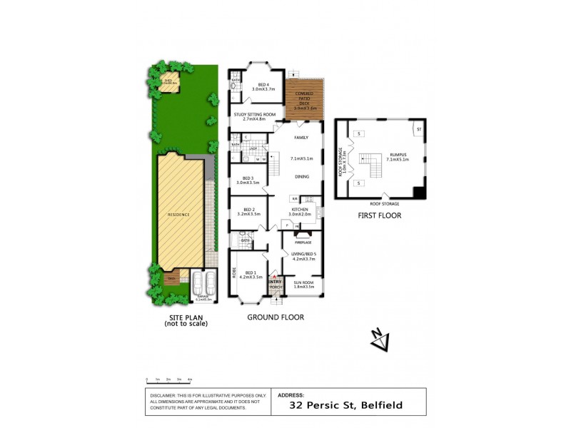 32 Persic Street, Belfield NSW 2191 Floorplan