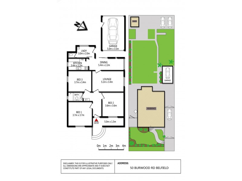 50 Burwood Road, Belfield NSW 2191 Floorplan