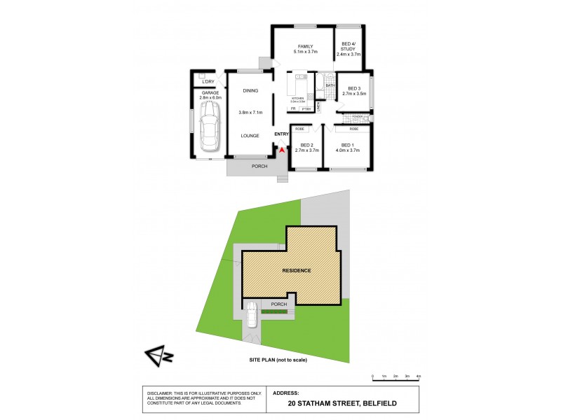 20 Statham Street, Belfield NSW 2191 Floorplan