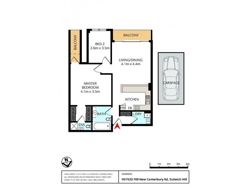 10/753-769 New Canterbury Road, Dulwich Hill NSW 2203 Floorplan
