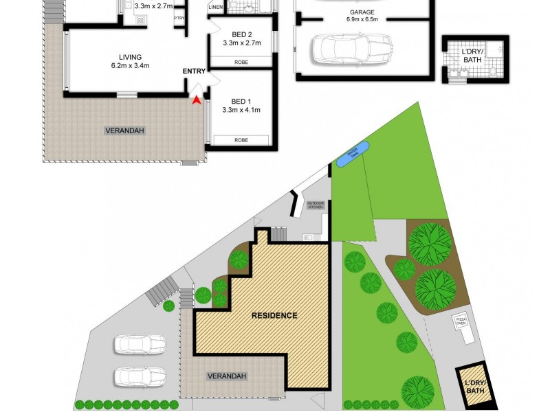 34 Eleanor Avenue, Belmore NSW 2192 Floorplan