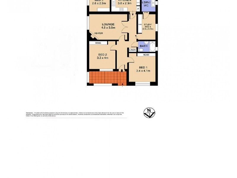 2 Melville Street, Ashbury NSW 2193 Floorplan