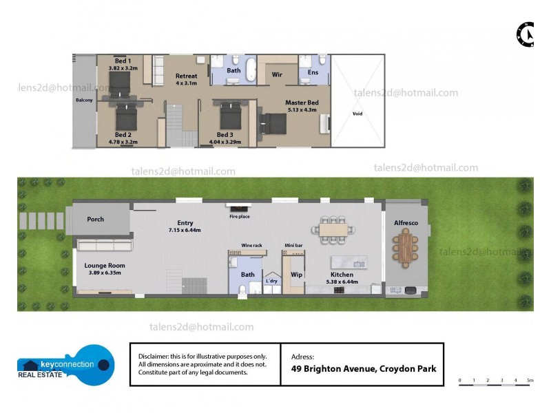 49 Brighton Avenue, Croydon Park NSW 2133 Floorplan