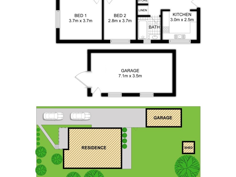 58 First Avenue, Belfield NSW 2191 Floorplan