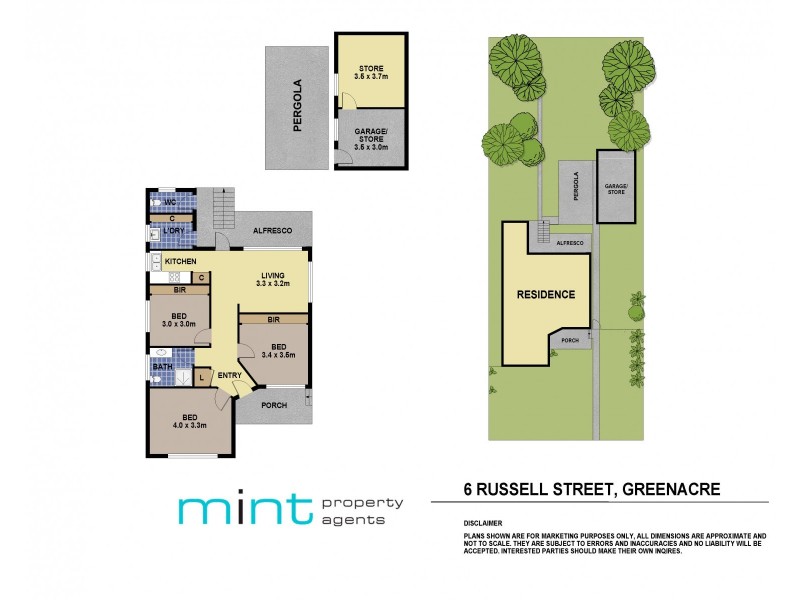 6 Russell Street, Greenacre NSW 2190 Floorplan