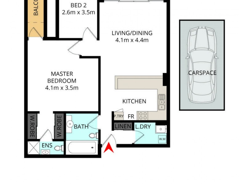 10/753-769 New Canterbury Road, Dulwich Hill NSW 2203 Floorplan