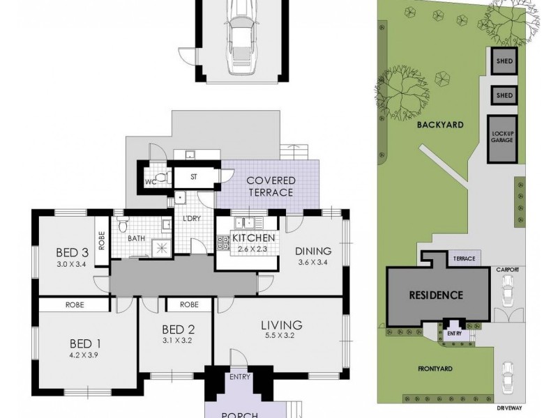 17 Patricia Street, Belfield NSW 2191 Floorplan