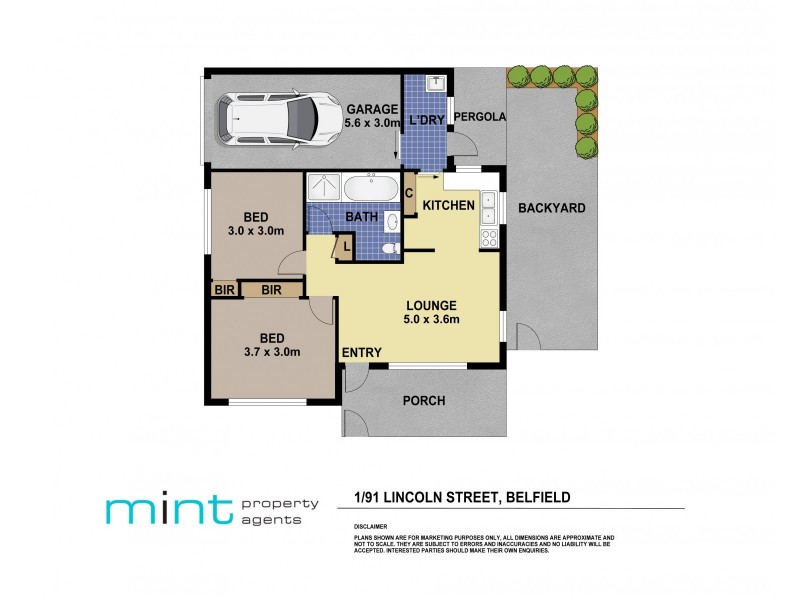 1/91 Lincoln Street Street, Belfield NSW 2191 Floorplan