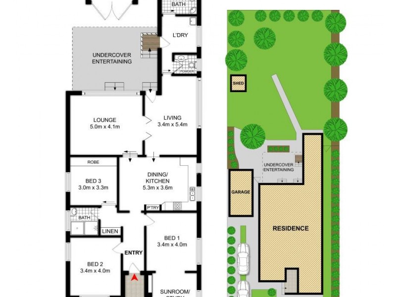 21 Birdwood Avenue, Belfield NSW 2191 Floorplan