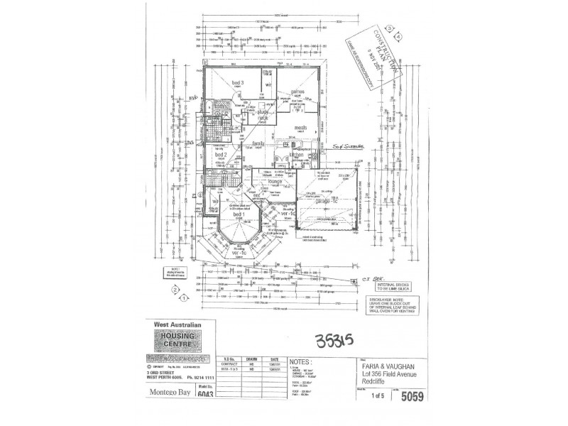 13 Field Avenue, Redcliffe WA 6104 Floorplan