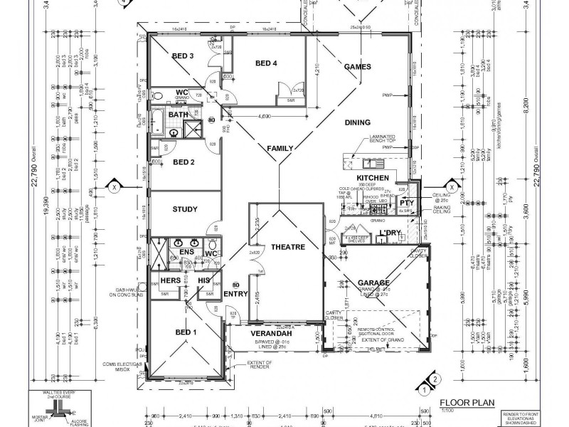 3 Bardook Gardens, Forrestfield WA 6058 Floorplan