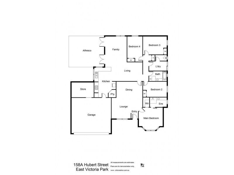 158a Hubert Street, East Victoria Park WA 6101 Floorplan