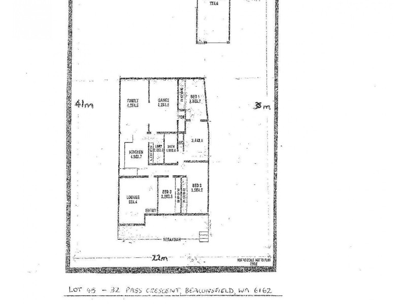32 Pass Crescent, Beaconsfield WA 6162 Floorplan